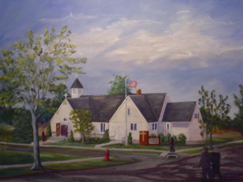 Painting of the church